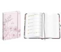 KALENDARZ B5 TYGODNIOWY MAT+UV WILDFLOWERS 2026