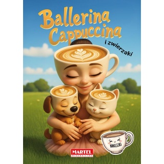 BELLERINA CAPPUCCINA I ZWIERZAKI Z NAKLEJKAMI, Kolorowanki, Książeczki