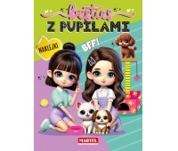 BESTIES.Z PUPILAMI Z NAKLEJKAMI