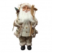 MIKOŁAJ 60CM Z NARTAMI MIKOŁAJ 60CM Z NARTAMI