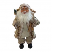 MIKOŁAJ 80CM Z NARTAMI MIKOŁAJ 80CM Z NARTAMI, Boże Narodzenie, Art. świąteczne i okolicznościowe