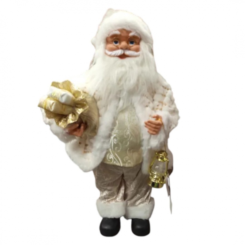 MIKOŁAJ 60CM Z LATARNIĄ MIKOŁAJ 60CM Z LATARNIĄ, Boże Narodzenie, Art. świąteczne i okolicznościowe