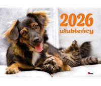 KALENDARZ 12-PLANSZOWY ULUBIEŃCY KA4 2026