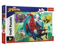 PUZZLE 100EL. PAJĘCZA MASKA !!, 100 elementów, Puzzle