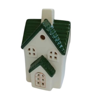 DOMEK OZDOBNY DO DEKORACJI 14CM/7CM/8CM, Dekoracje, ozdoby, Art. dekoracyjne i prezentowe