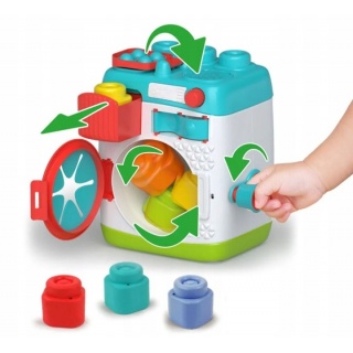 CLEMMY PRALKA SENSORYCZNA, Interaktywne, Zabawki