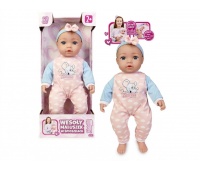 LALKA NATALIA BOBAS FUNKCYJNY 43CM 7766, Lalki, Zabawki