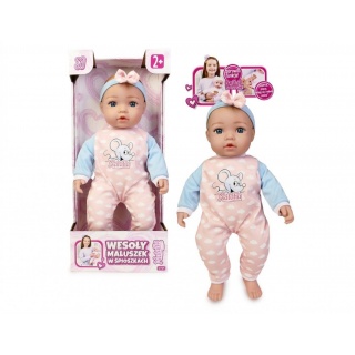 LALKA NATALIA BOBAS FUNKCYJNY 43CM 7766, Lalki, Zabawki