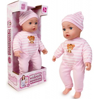 LALKA NATALIA BOBAS FUNKCYJNY 43CM 4369, Lalki, Zabawki