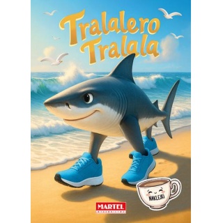 TRALALERO TRALALA Z NAKLEJKAMI, Kolorowanki, Książeczki