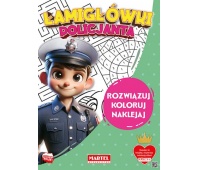 ŁAMIGŁÓWKI POLICJANTA Z NAKLEJKAMI ŁAMIGŁÓWKI POLICJANTA Z NAKLEJKAMI, Edukacyjne, Książeczki