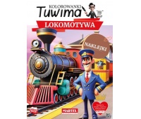 KOLOROWANKI TUWIMA. LOKOMOTYWA Z NAKLEJKAMI