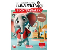 KOLOROWANKI TUWIMA. SŁOŃ TRĄBALSKI Z NAKLEJKAMI