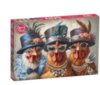 PUZZLE 500 CHERRYPAZZI HIGHT SOCIETY, 500 element&oacute;w, Puzzle