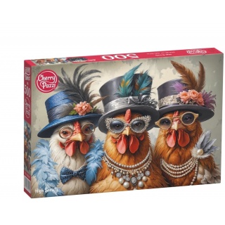 PUZZLE 500 CHERRYPAZZI HIGHT SOCIETY, 500 element&oacute;w, Puzzle