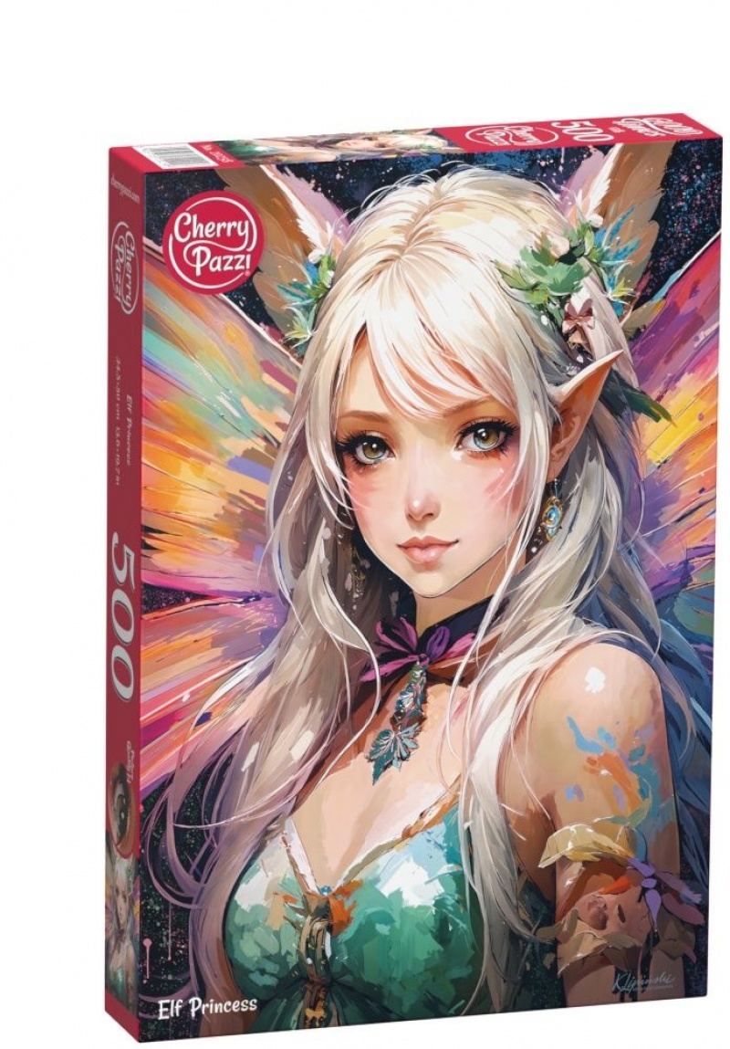 PUZZLE 500 CHERRYPAZZI ELF PRINCESS, 500 element&oacute;w, Puzzle