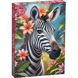 PUZZLE 1000 CHERRYPAZZI LADY ZEBRA, 1000 elementów, Puzzle