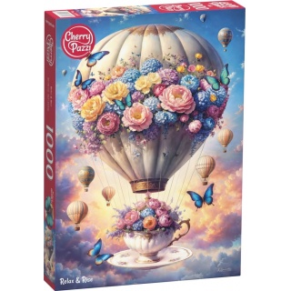 PUZZLE 1000 CHERRYPAZZI RELAX RISE, 1000 elementów, Puzzle