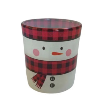 ŚWIECZKA SZKLANA ŚWIĄTECZNA, Boże Narodzenie, Art. świąteczne i okolicznościowe