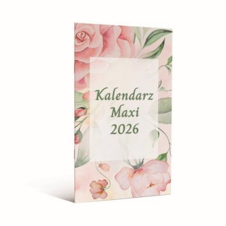 KALENDARZ KIESZONKOWY MAXI 85x155 2026, Kieszonkowe, Kalendarze