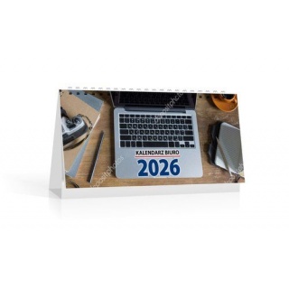 KALENDARZ BIURKOWY POZIOMY 2026, Biurkowe, Kalendarze