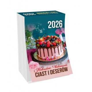 KALENDARZ ZDZIERAK VADEMECUM CIAST I DESERÓW 2026, Ścienne, Kalendarze