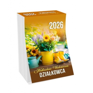 KALENDARZ ZDZIERAK VADEMECUM DZIAŁKOWCA 2026, Ścienne, Kalendarze