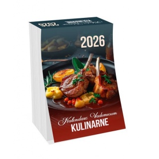 KALENDARZ ZDZIERAK VADEMECUM KULINARNE 2026, Ścienne, Kalendarze
