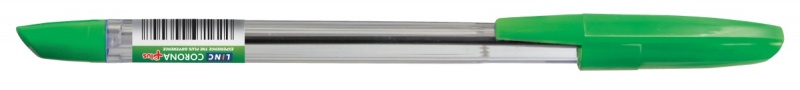 Długopis LINC Corona Plus, śr. kulki 0,7mm, gr. linii 0,3mm, zielony, Długopisy, Artykuły do pisania i korygowania