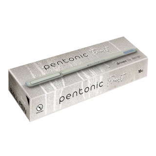 Długopis LINC Pentonic Frost, śr. kulki 0,7mm, gr. linii 0,3mm, czarny, Długopisy, Artykuły do pisania i korygowania