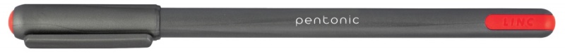 Ball pen LINC Pentonic, ball size 1.0mm, writing line width 0.5mm, red