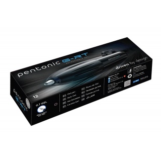 Długopis żelowy LINC Pentonic GRT, śr. kulki 0,7mm, czarny, Długopisy, Artykuły do pisania i korygowania