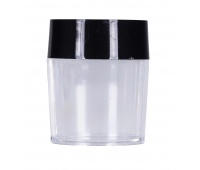 Magnetic clip holder OFFICE PRODUCTS, round, empty, transparent