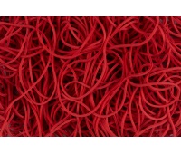Receptive rubber bands OFFICE PRODUCTS, diameter 120mm, 1,5x1,5mm, 60% rubber, 250g, packet, red