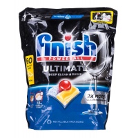 Dishwasher tablets FINISH Ultimate All in One, 60 pcs, lemon