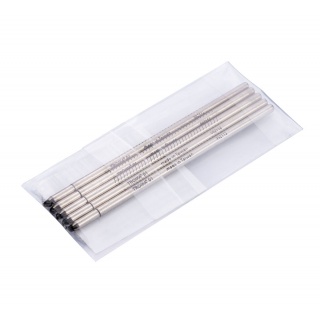 Wkład TROIKA D1 Mine, do długopisu Construction, 5 szt., czarne, Długopisy, Artykuły do pisania i korygowania