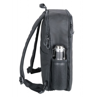 Plecak na laptopa TROIKA Black Expandable, 16", czarny, Ekskluzywne, Gadżety