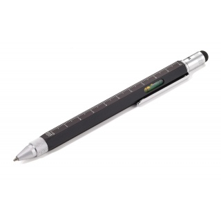 Długopis wielozadaniowy TROIKA Construction, czarny, Długopisy, Artykuły do pisania i korygowania