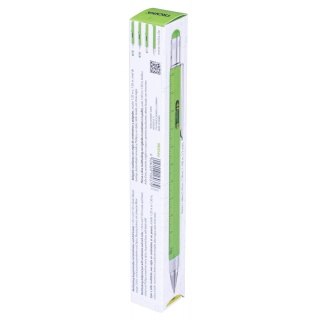 Długopis wielozadaniowy TROIKA Construction, zielony neonowy, Długopisy, Artykuły do pisania i korygowania