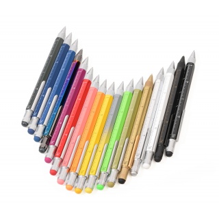 Długopis wielozadaniowy TROIKA Construction, srebrny, Długopisy, Artykuły do pisania i korygowania