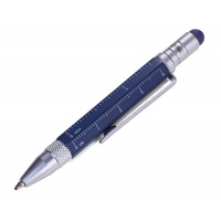 Multifunction pen TROIKA Construction Liliput, blue