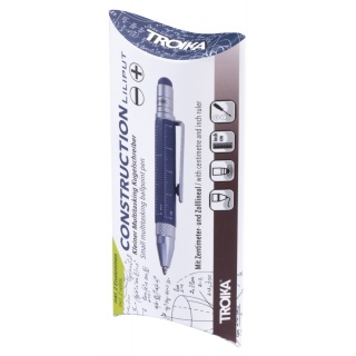 Długopis wielozadaniowy TROIKA Construction Liliput, niebieski, Długopisy, Artykuły do pisania i korygowania