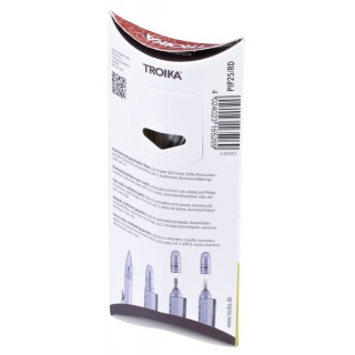 Długopis wielozadaniowy TROIKA Construction Liliput, czerwony, Długopisy, Artykuły do pisania i korygowania