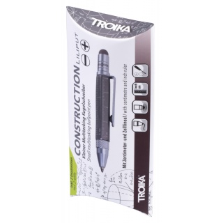 Długopis wielozadaniowy TROIKA Construction Liliput, tytan, Długopisy, Artykuły do pisania i korygowania