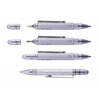 Długopis wielozadaniowy TROIKA Construction Liliput, ż&oacute;łty, Długopisy, Artykuły do pisania i korygowania