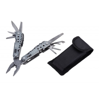 Narzędzie wielofunkcyjne TROIKA Arbaitsgerat, szary, Ekskluzywne, Gadżety