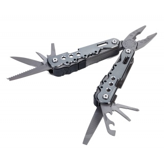 Narzędzie wielofunkcyjne TROIKA Arbaitsgerat, szary, Ekskluzywne, Gadżety