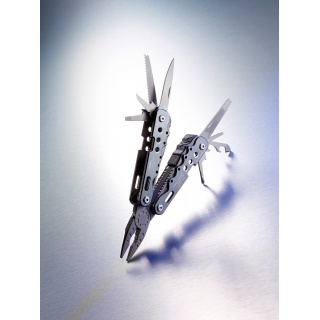 Narzędzie wielofunkcyjne TROIKA Arbaitsgerat, szary, Ekskluzywne, Gadżety