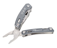 Narzędzie wielofunkcyjne TROIKA Rucksack Tool, 15 funkcji, szary, Ekskluzywne, Gadżety