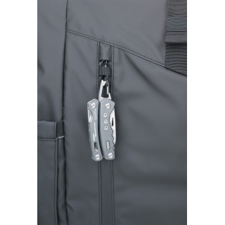 Narzędzie wielofunkcyjne TROIKA Rucksack Tool, 15 funkcji, szary, Ekskluzywne, Gadżety